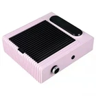 Витяжка Professional Nail Dust Collector BQ-858-1 з HEPA-фільтром, 80 Вт (Рожева)