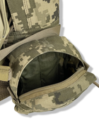 Рюкзак штурмовий Stryker Піксель кріплення павук для шолома 15л - изображение 6