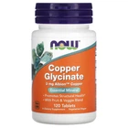 Натуральна добавка Now Foods Copper Glycinate 3 мг 120 таблеток