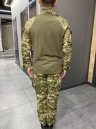 Армейская тактическая рубашка Убакс со вставками под локти Wolftrap Пиксель L - изображение 4