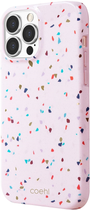 Etui Uniq Coehl Terrazzo do Apple iPhone 13 Różowy (8886463678787) - obraz 1