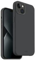 Панель Uniq Lino Hue для Apple iPhone 14 Charcoal grey (8886463681565) - зображення 1