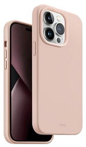 Панель Uniq Lino Hue для Apple iPhone 14 Pro Max Blush pink (8886463682005) - зображення 1