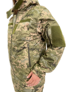 Жіноча військова форма зимова костюм утеплювач Softshell + синтепон 200 (до -20) Піксель розмір 44 (FV- 001-44) - зображення 7