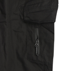 Тактичні чоловічі штани S.archon SH9 Black M низ на резинці - зображення 5