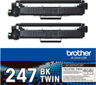 Toner Brother TN247BK Twin-pack czarny (4977766812733) - obraz 1