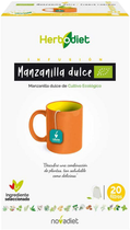 Herbata ziołowa Novadiet Manzanilla Eco 20 szt. (8425652062558) - obraz 1