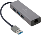 Адаптер Cablexpert A-AMU3-LAN-01 USB на Gigabit (8716309120531) - зображення 1