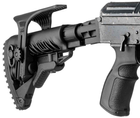 Приклад FAB Defense GLR-16 CP с регулируемой щекой для AR15/M16. Black - изображение 5