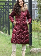 Куртка жіноча PERSO BLH220032FR M Винна (5908312938798) - зображення 4