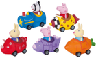 Tocząca się zabawka Jazwares Peppa Pig Mini samochód Peppy (681326957850) - obraz 3