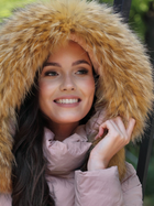 Куртка зимова жіноча PERSO BLH220011FR XL Рожева (5905080200997) - зображення 5