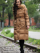 Куртка зимова жіноча PERSO BLH220027FXF 3XL Бежева (5908312939184) - зображення 4