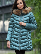Куртка зимова жіноча PERSO BLH220036FR L Смарагдова (5908312938385) - зображення 5