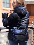 Куртка зимова жіноча PERSO BLH220043F L Темно-синя (5908312938927) - зображення 6