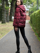 Куртка зимова жіноча PERSO BLH220043F S Винна (5908312938965) - зображення 6