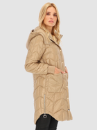 Куртка зимова жіноча PERSO BLH235050F 3XL Бежева (5905080221251) - зображення 5
