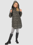Куртка зимова жіноча PERSO BLH235050F M Хакі (5905080221275) - зображення 3