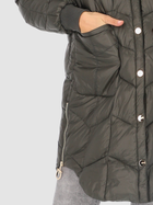 Куртка зимова жіноча PERSO BLH235050F S Хакі (5905080221268) - зображення 6
