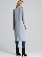 Пальто жіноче Figl M681 S Сіре (5902194374750) - зображення 2