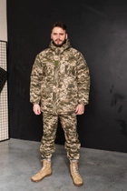Куртка-бушлат военная мужская тактическая ВСУ (ЗСУ) Пиксель 8740 52 размер - изображение 10