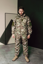 Зимовий теплий флісовий костюм куртка та штани чоловічий Туреччина ЗСУ Мультикам 8962 S - зображення 9