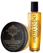 Подарунковий набір для догляду за волоссям Orofluido Original Beauty Еліксир 100 мл + Маска 250 мл (8432225089812) - зображення 1
