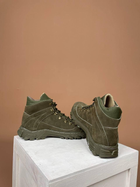 Тактические ботинки Побратим - 7, весна-лето на шнуровке, размер 40, Оливковый - изображение 8