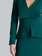 Сукня жіноча Lenitif K491 S Зелена (5902194354608) - зображення 4