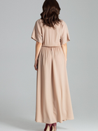 Сукня жіноча Lenitif L055 2XL Бежева (5902194376679) - зображення 2