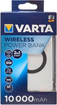Powerbank Varta Wireless 10000 mAh White (57913101111) - obraz 6
