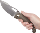Нож Artisan Xcellerator SW, AR-RPM9 Steel, Micarta green - изображение 5