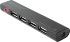 USB-хaб Defender Quadro Promt USB 2.0 4 x USB (4714033832007) - зображення 2