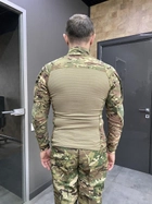 Армейская тактическая рубашка Убакс Yakeda Combat G3 Койот Мультикам L - изображение 4