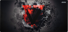 Podkładka pod mysz Modecom Volcano Meru XXL Black/Red (PMK-MC-VOLCANO-MERU) - obraz 1