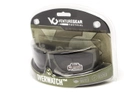 Очки защитные открытые Venture Gear Tactical OverWatch Gray (forest gray) Anti-Fog, чёрно-зелёные в серой - изображение 7