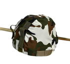 Чехол-кавер для каски с креплением под очки в ткани-Мембрана Камуфляж, размер XL - изображение 6
