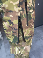 Куртка теплая флисовая тактическая Squad Softshell Мультикам M - изображение 6
