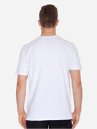 T-shirt męski bawełniany Visent V002 S Biały (5902249100402) - obraz 3