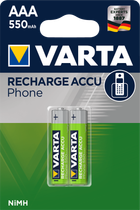 Акумулятор універсальний Varta Phone ACCU AAA 550 мАч BLI 2 Ni-MH (58397101402)