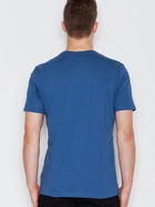 T-shirt męski bawełniany Visent V002 XL Niebieski (5902249100488) - obraz 2