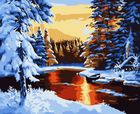 Картини за номерами Казкова зима (PN2746) Artissimo 40*50 см