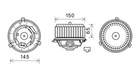 Компресор салону Ava (OL8674)