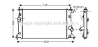 Радиатор охлаждения MAZDA 5 (05-) (выр-во AVA) Ava (MZ2183)