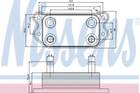Радиатор масляный Nissens (90676)