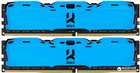 Pamięć Goodram DDR4-3000 16384MB PC4-24000 (Kit of 2x8192) IRDM X Blue (IR-XB3000D464L16S/16GDC) - obraz 1