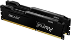 Pamięć Kingston Fury DDR3-1866 16384 MB PC3-14900 (Kit of 2x8192) Beast Black (KF318C10BBK2/16) - obraz 1
