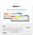 Оперативна пам'ять Kingston Fury DDR4-3200 16384MB PC4-25600 (Kit of 2x8192) Beast RGB Special Edition White (KF432C16BWAK2/16) - зображення 5