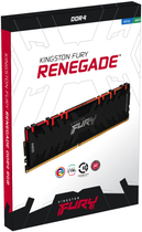 Оперативна пам'ять Kingston Fury DDR4-4600 16384MB PC4-36800 (Kit of 2x8192) Renegade RGB 1Rx8 Black (KF446C19RBAK2/16) - зображення 6