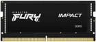 Pamięć Kingston Fury SODIMM DDR5-4800 32768MB PC5-38400 Impact Black (KF548S38IB-32) - obraz 1